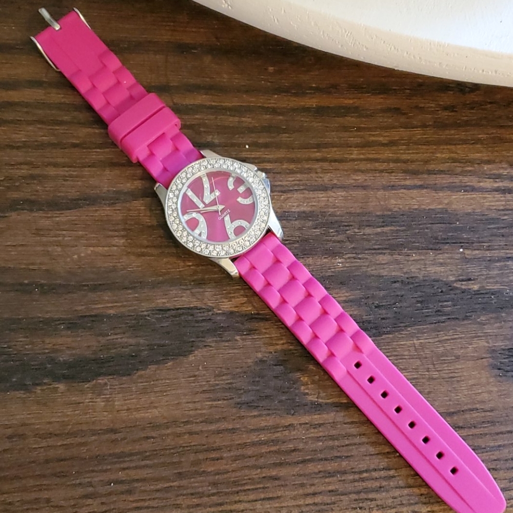 Pink watch